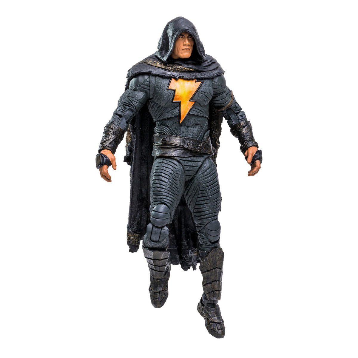 Black Adam w/Ancient Cloak Costume (Black Adam Movie) 7&quot; Figure by Mcfarlane Toys (Damaged Box) -Superherotoystore.com - India - www.superherotoystore.com