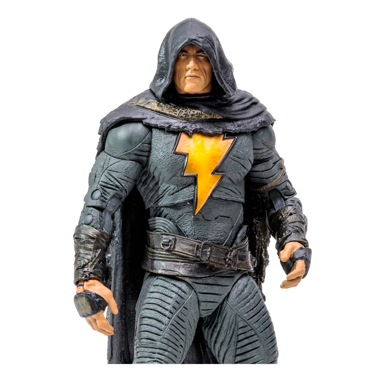 Black Adam w/Ancient Cloak Costume (Black Adam Movie) 7" Figure by Mcfarlane Toys (Damaged Box) -Superherotoystore.com - India - www.superherotoystore.com