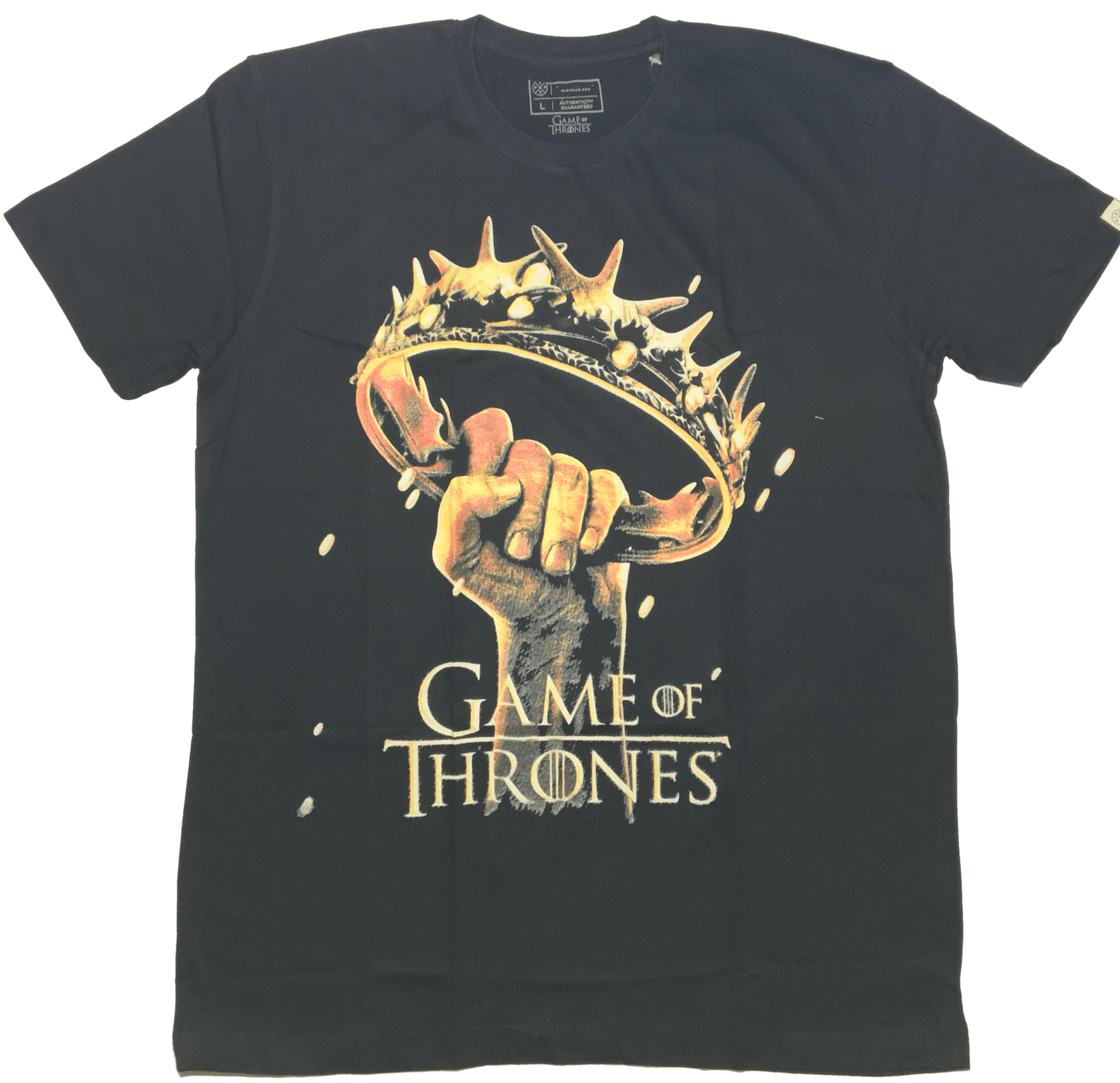 Game of Thrones Black T-Shirt by Vox Pop -Vox Pop Clothing - India - www.superherotoystore.com