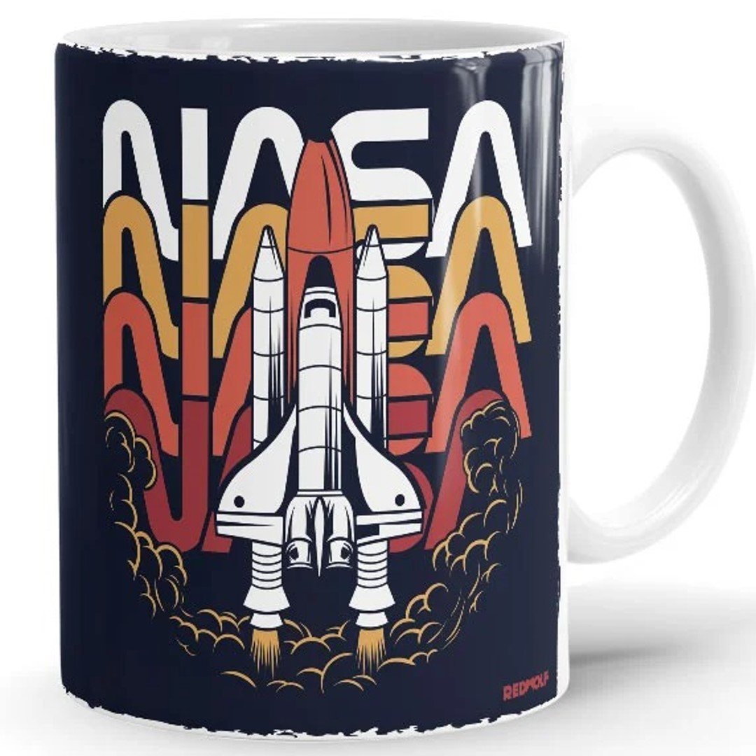 Lift Off - NASA Official Mug -Redwolf - India - www.superherotoystore.com