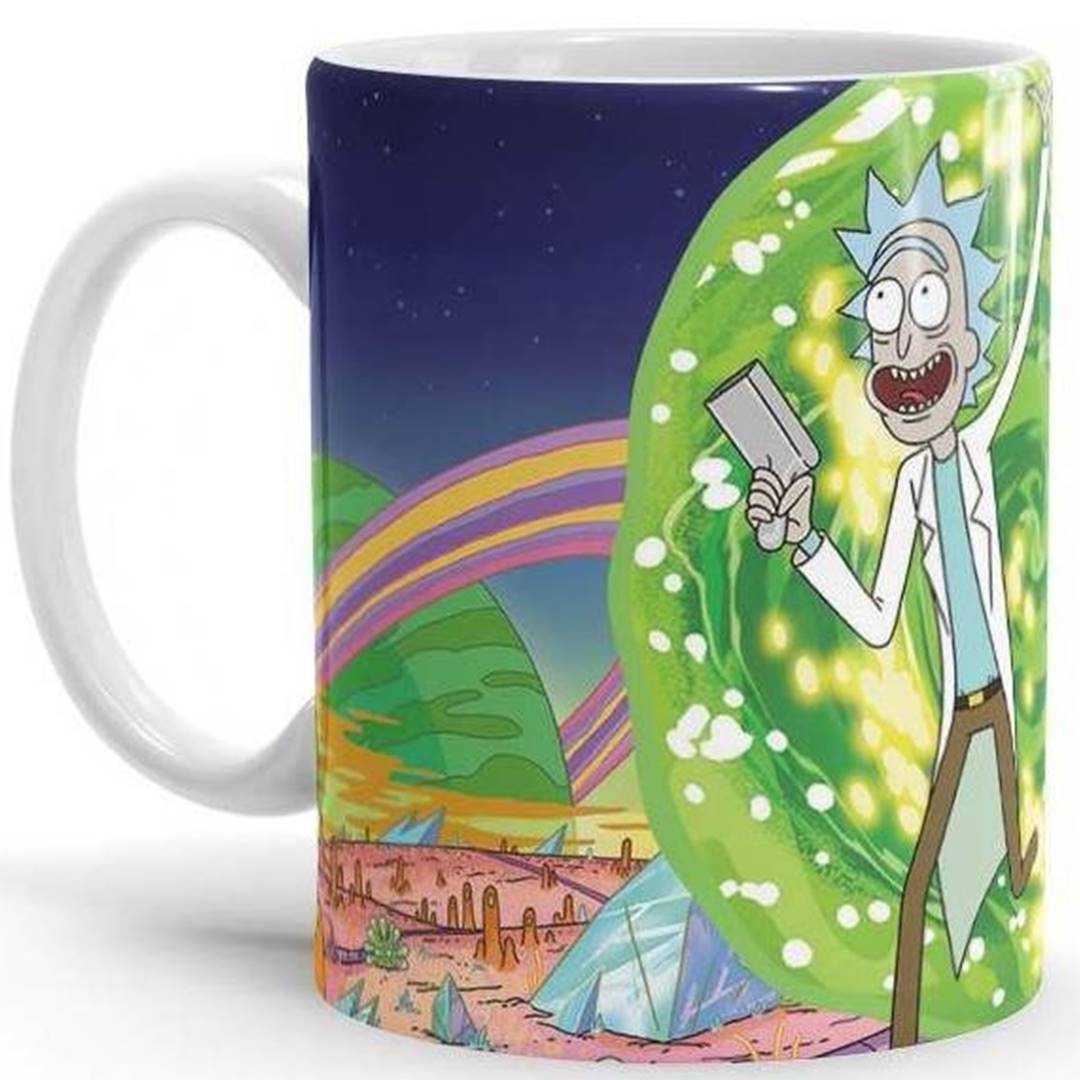 Ricksy Business - Rick And Morty Official Mug -Redwolf - India - www.superherotoystore.com