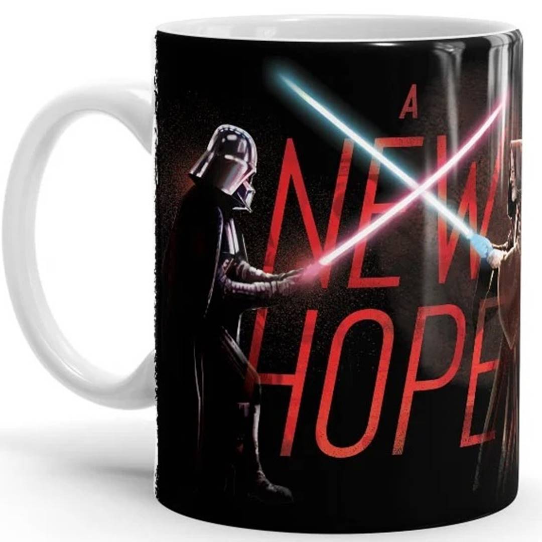 Star Wars Vader vs Obi Wan Color Change Mug