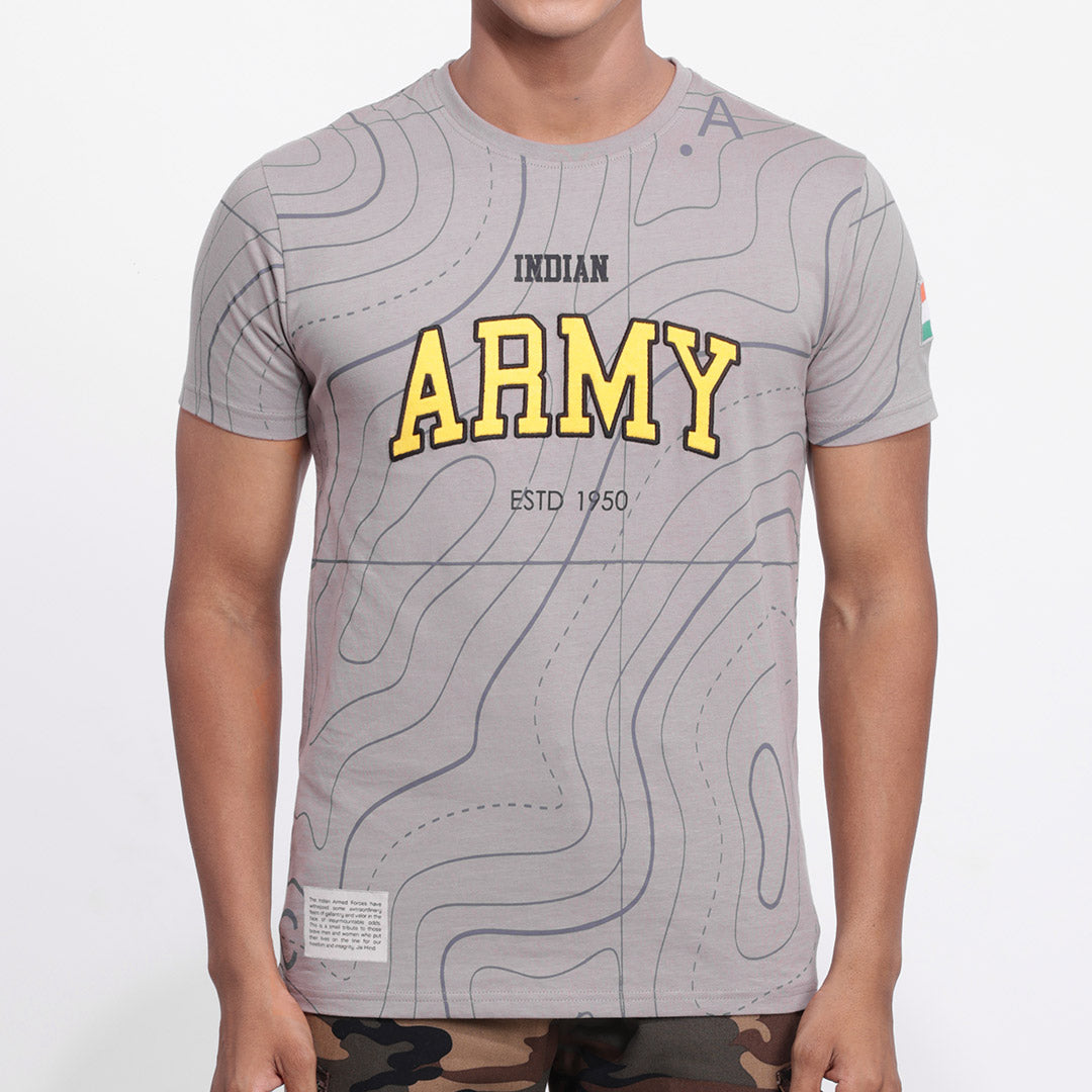 The Indian Army Terrain T-Shirt -A47 - India - www.superherotoystore.com