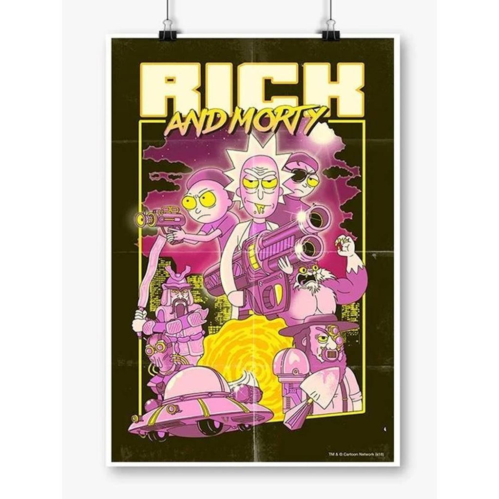 1024px x 1024px - Film Poster - Rick And Morty Official Poster