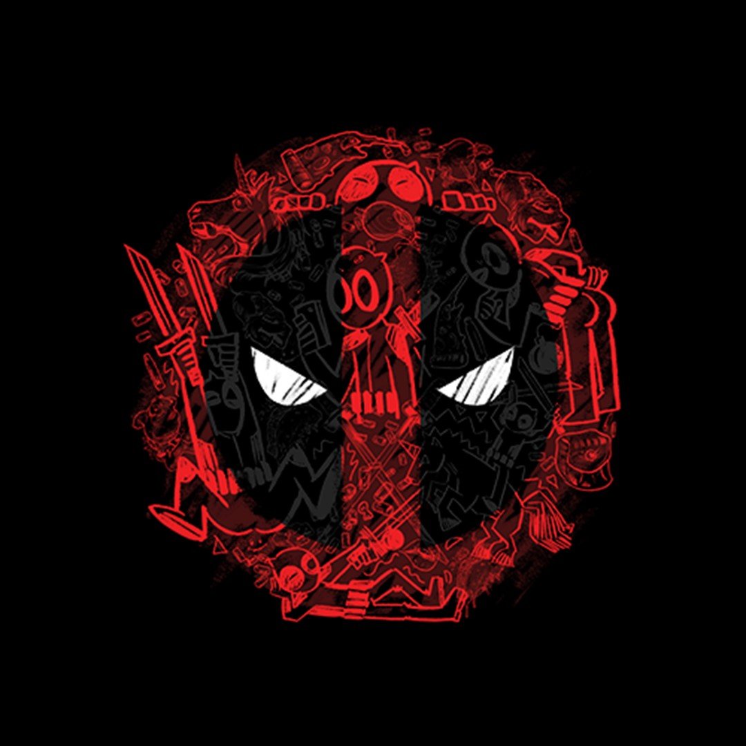 Deadpool Logo Superhero Marvel Comics Poster