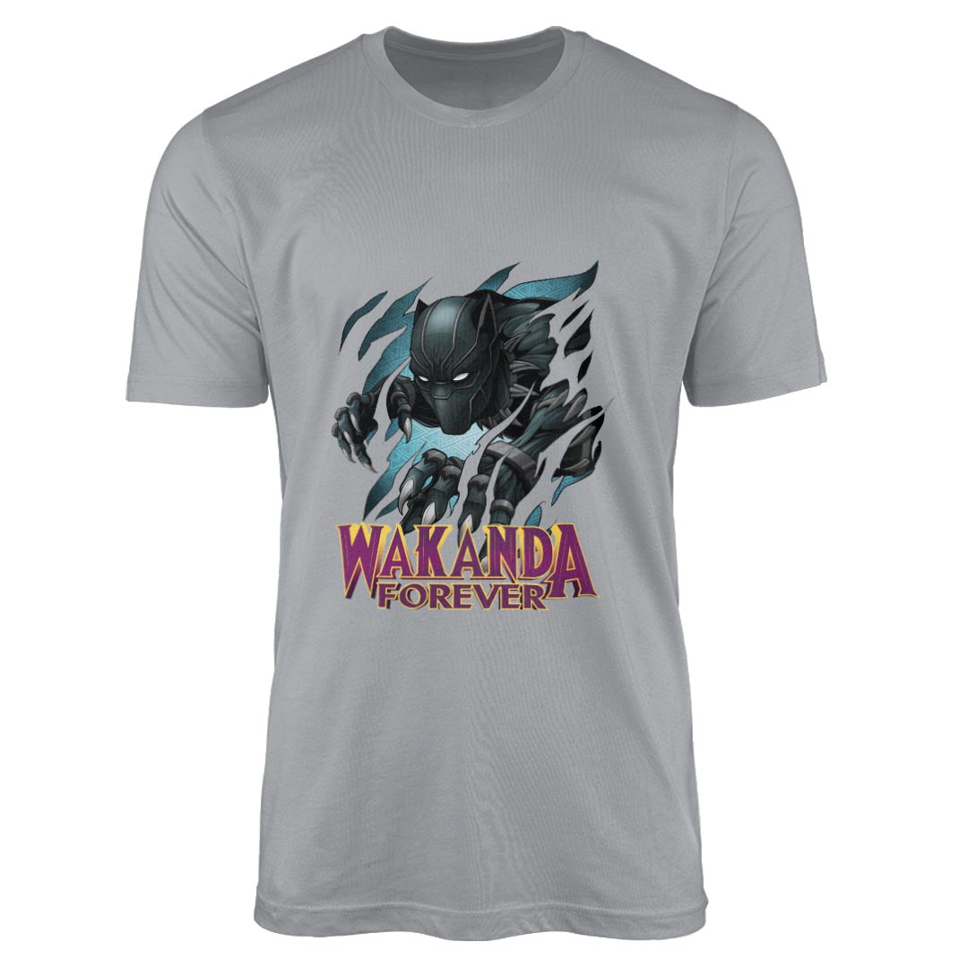 Black Panther Ripped Black Panther T Shirt