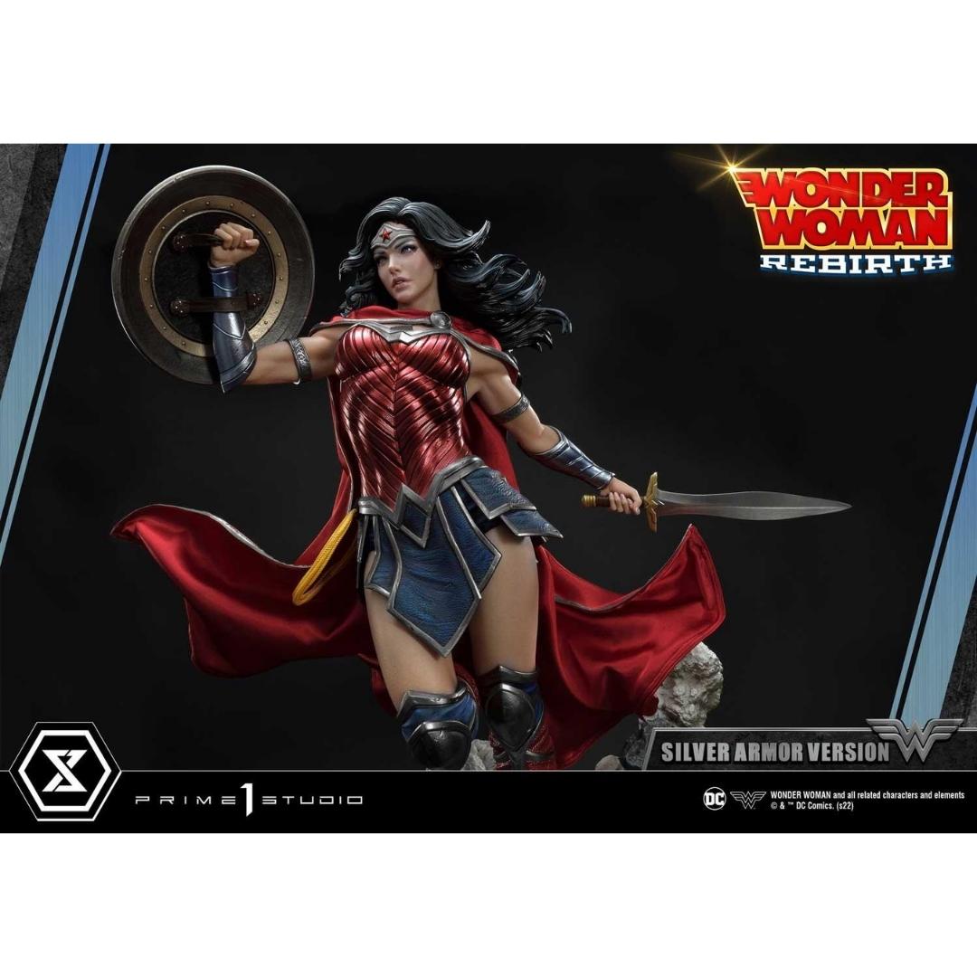 DC Comics: Wonder Woman Rebirth(Silver Armor ver.) Statue - IGN Store