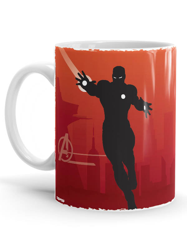 Action sales man mug