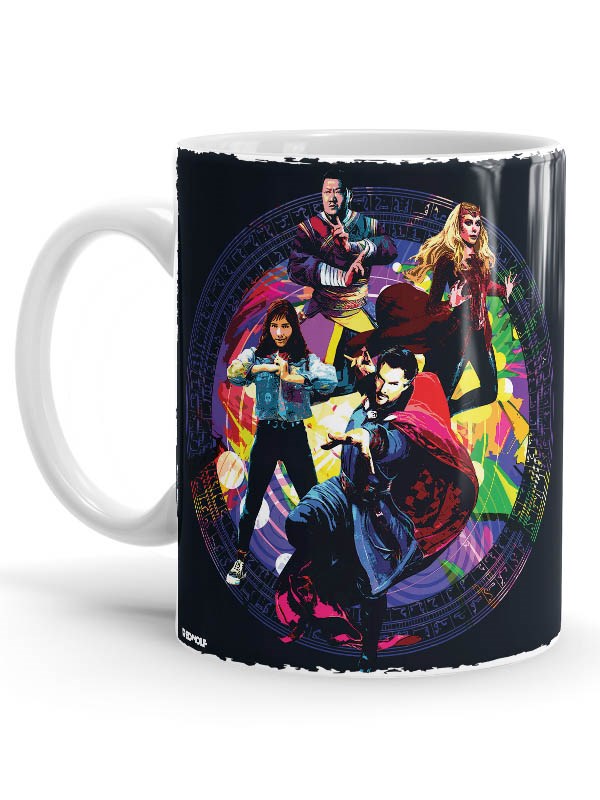 Team Multiverse in Action Mug -Redwolf - India - www.superherotoystore.com